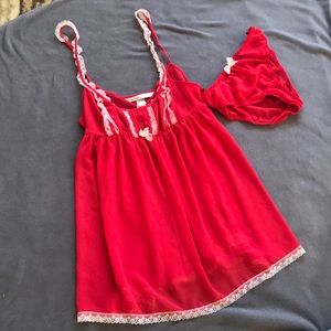 Victoria’s Secret short nightie with panties